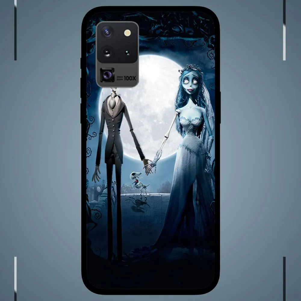 BEAST KINGDOM Corpse Bride  Phone Case For Samsung Galaxy S24 S23 S22 S21 S20 FE Note9 10 Plus Ultra Lite 5G Black Phone Case