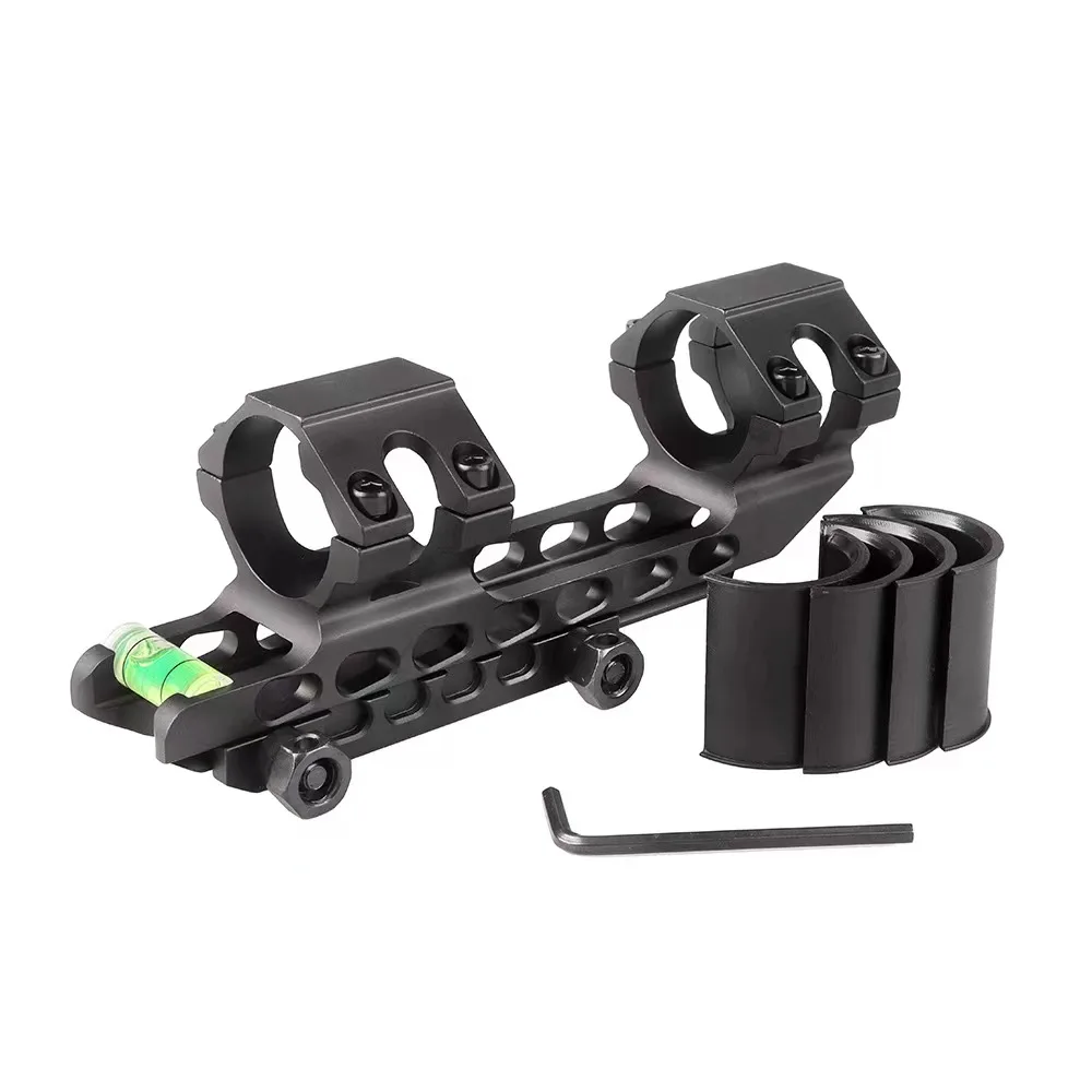 

25.4/30MM Metal Level Connecting Torch Bracket Fixture Pipe Diameter Sight For AR15 M4 M16 Picatinny Weaver Rail Scope Mount