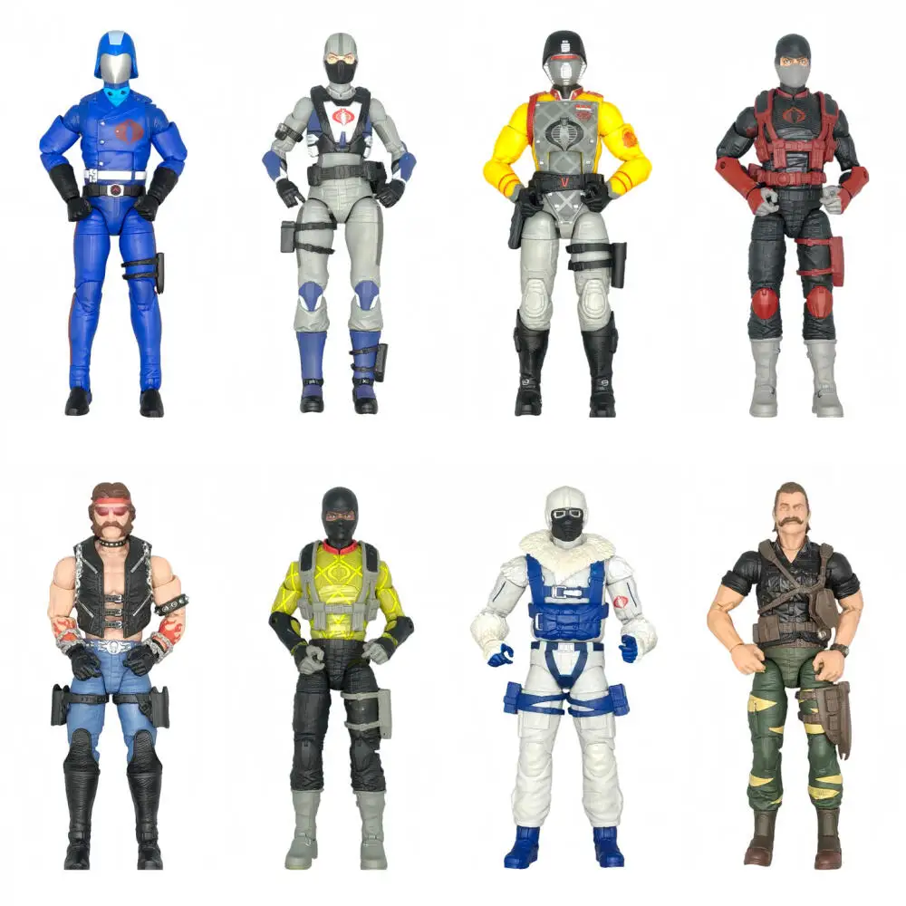 Hasbro Gijoe Storm Shadow Duke Hawk Scarlett, Muñeco de Acción de 6 Pulgadas, Productos Originales a Granel con Defectos, Regalo de Cumpleaños