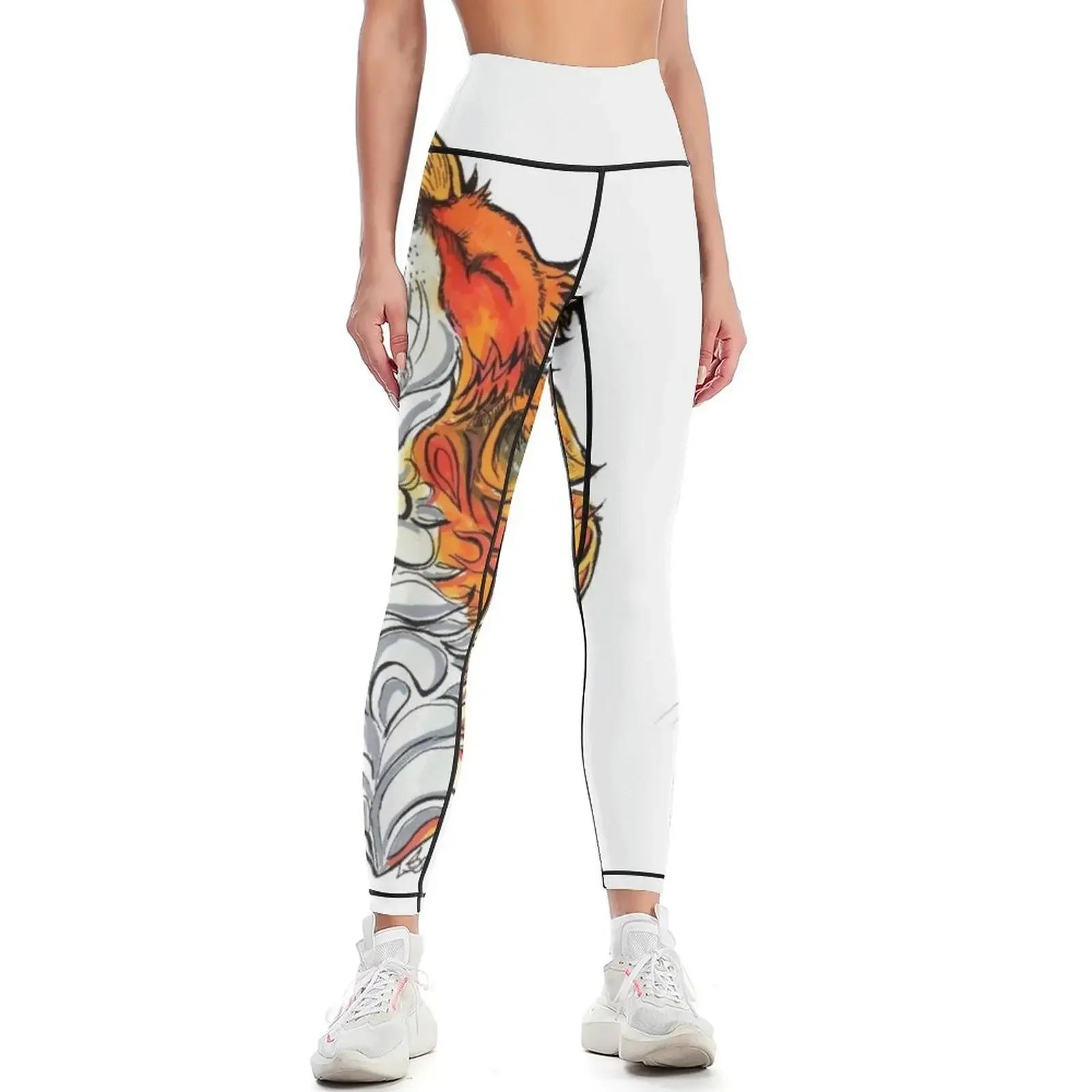 

Strength Fox Leggings Leginsy push up Clothing fitness Pants sport trousers Womens Leggings