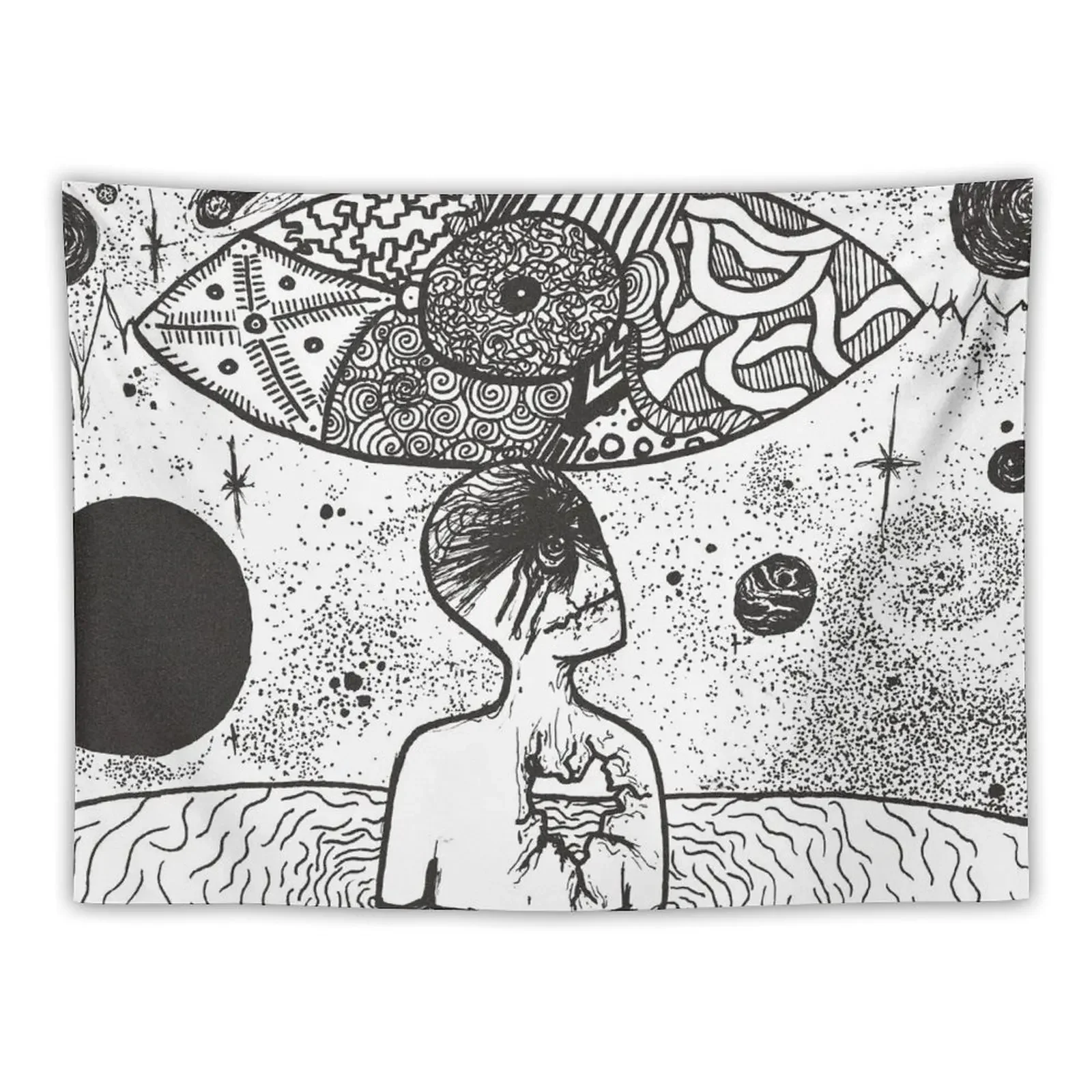

The Unknown Tapestry Room Ornaments Decorative Paintings Mushroom Tapestry
