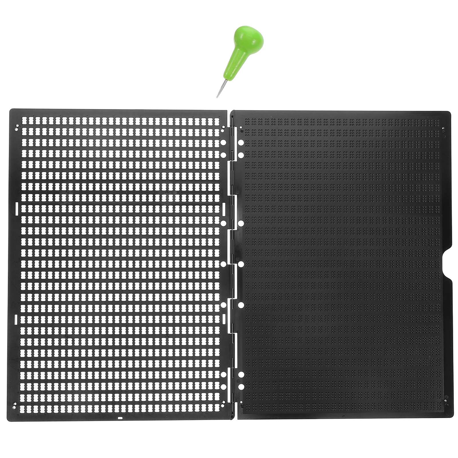 

Портативная доска для письма Braille, 30-элементный прочный толстый материал для обучения письму, ручка для домашнего офиса, инструмент для ухода за здоровьем