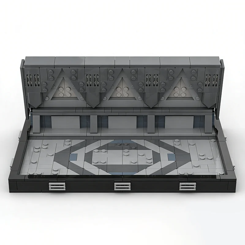 478pcs MOC Star Battle Citadel Tower Corridor Diorama Model Building Blocks Architecture Festival Gift Brick Toys Birthday