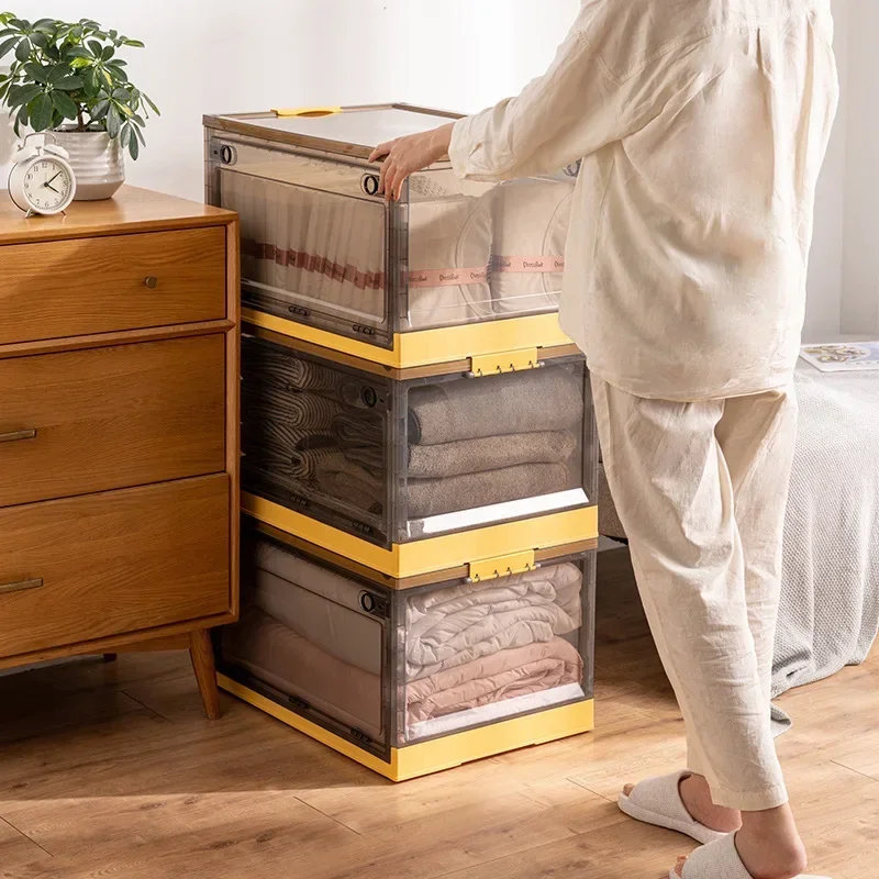 Transparent Storage Box for Clothes and Blankets