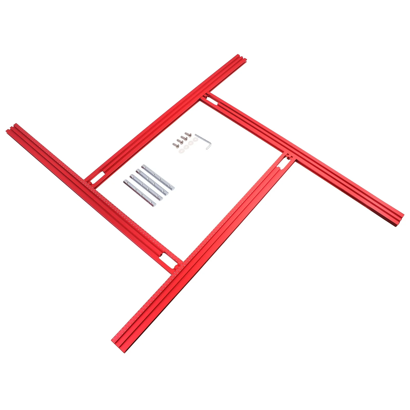 

For Trimming Milling Groove Engraving Guide Rail Adjustable Backing Auxiliary Guide Rail Bracket 60/80cm DIY Woodworking Tools