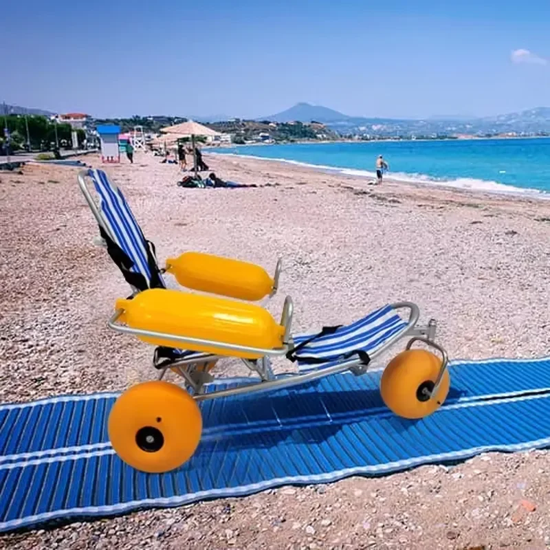 Durable Lightweight Polyester Mesh Walkway Beach Mat Wheelchair Rehabilitation Supplies for Beach Users