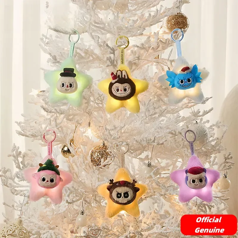 

Genuine Labubu The Monsters Classic Series Mystery Blind Box Sparkling Star Bag Pendant Cute Surprise Christmas Toy Gifts