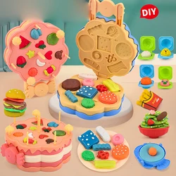 Colored clay pig noodle machine, children's home play rubber clay set toys, can be used to make buns and vegetables, etc