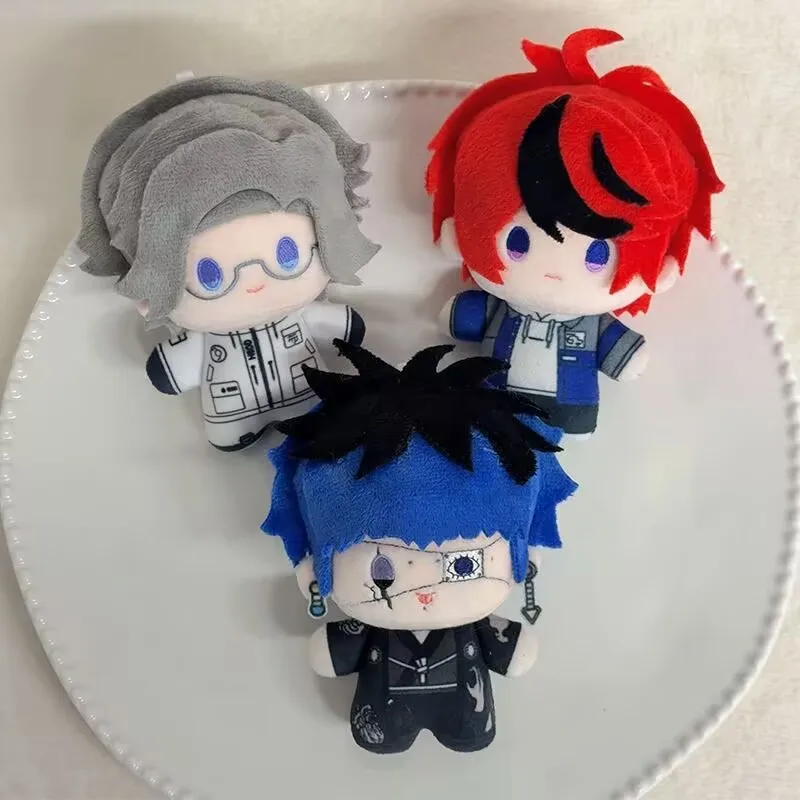 Kawaii New 10cm Hundred Line Final Defense Academy Pendant Plush Doll Toy Hundred Days Of War Plush Doll Keychain For Kid Gifts