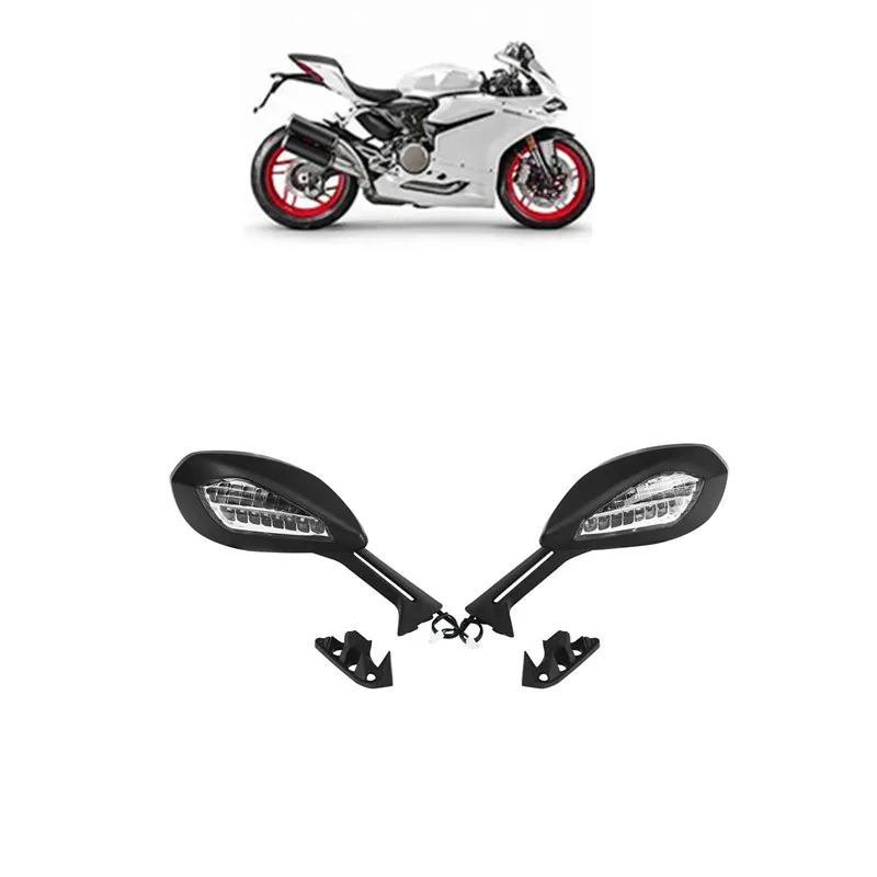 

Mirrors W/ Turn Signals Light Kit For Ducati 959 S Panigale 2016 1299 Panigale S 2015-2016 Motorcycle Acsessories