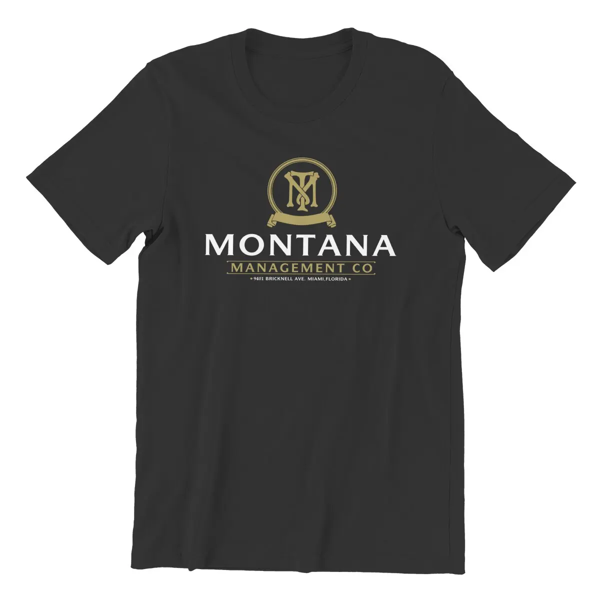 Montana Management Company Unisex T-Shirt for Men 100% Cotton Vintage T-Shirt   Tee Shirt  Clothes Plus Size