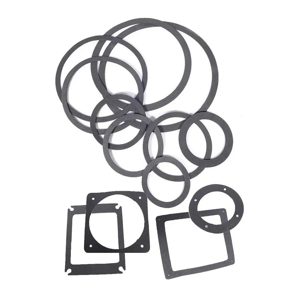 5Pcs 3/4/5/6.5/8/10 Speaker Speaker Sealing Gasket EVA Foam Shockproof EVA Speaker Gasket Acoustic Buffer Dustproof