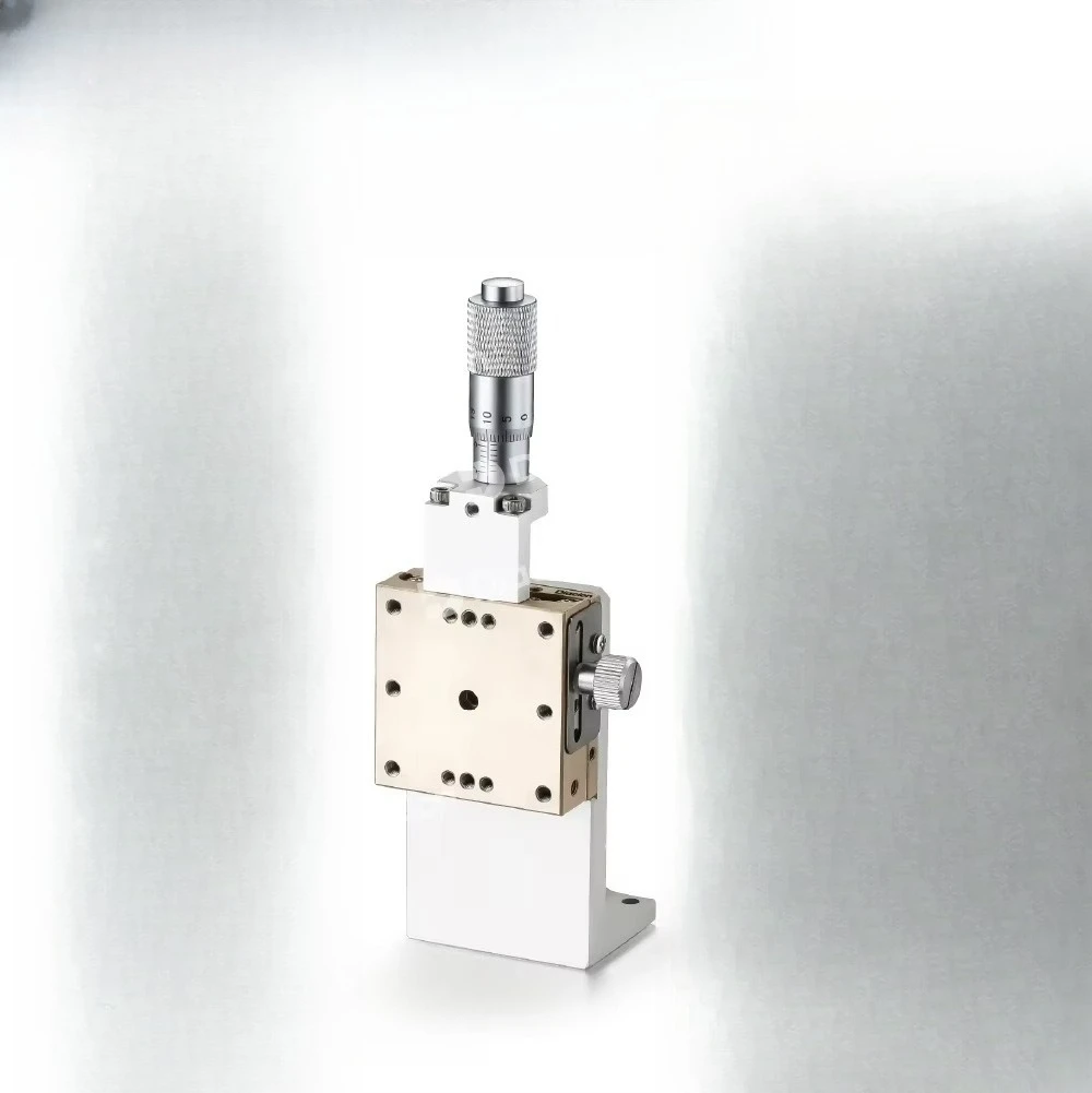High Precision Manual Positioning Stage Diacion MBZ25 25*25mm Z-Axis CNC Machine Stainless Steel Optical Linear Guide Blocks