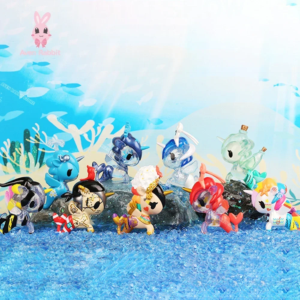 New Tokidoki Bag Unicorno Blind Box Toys Mermaid Series 5 Blind Box Guess Bag Caja Ciega Blind Bag Toys Anime Figures Cute Doll