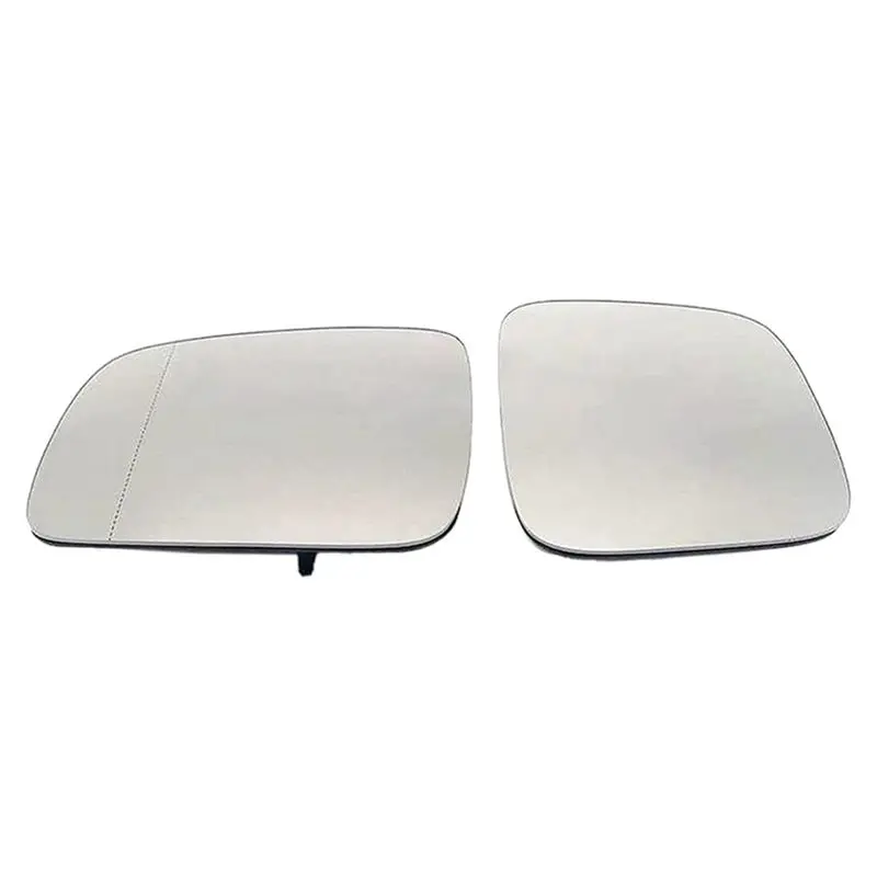 A13F-Rearview Mirror Glass Heated Side Wing Mirror Glass For VW Caddy 2004-2015 7H1857521 7H1857522