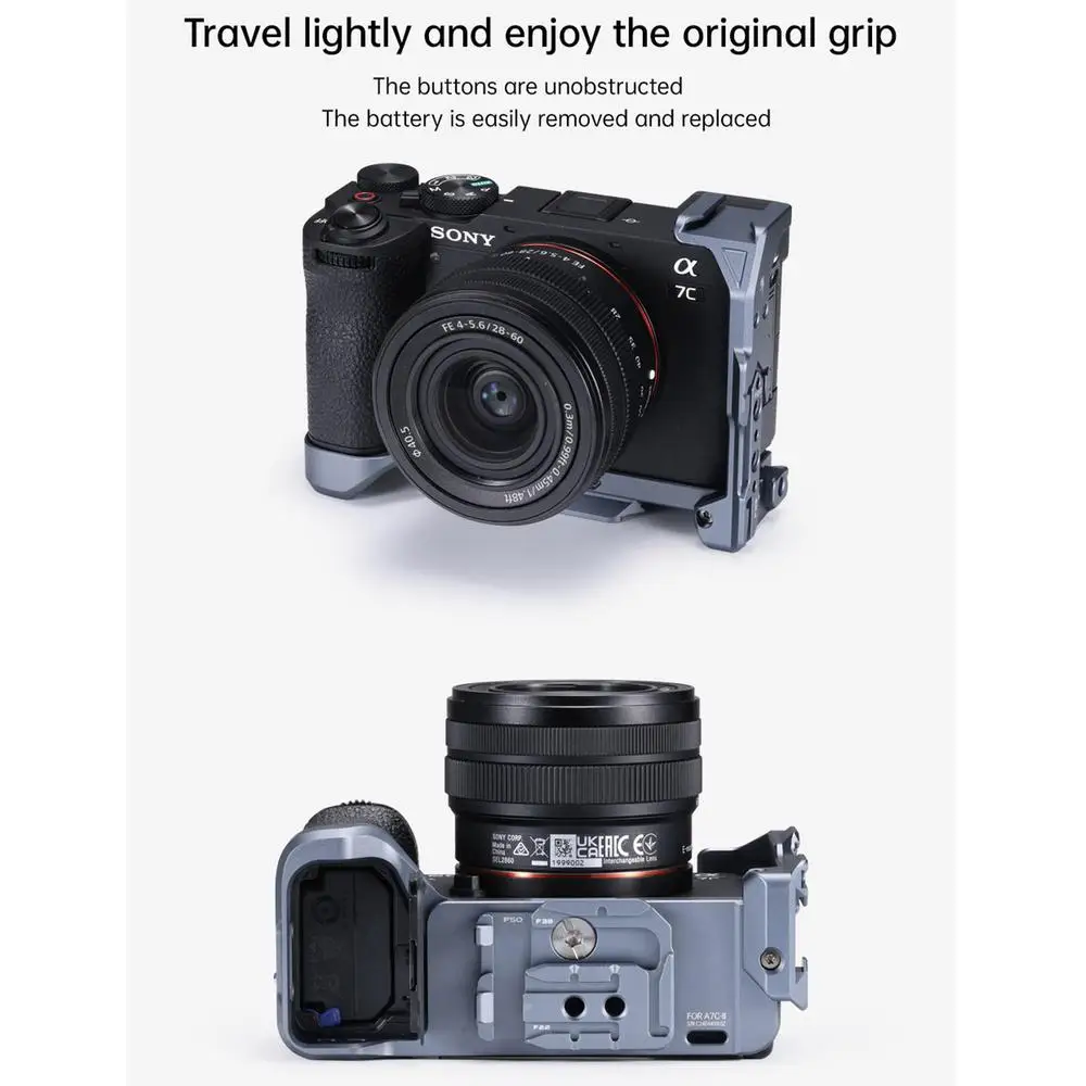 FALCAM C00B3A02 Quick Release Camera L-beugel (VOOR SONY A7CII)