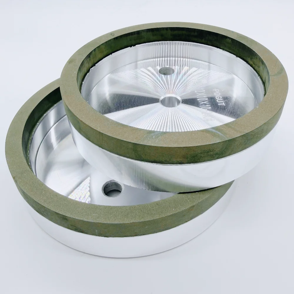 Meule conversive pour coupe en résine, machine à bordure droite en verre, Arris, qualité supérieure