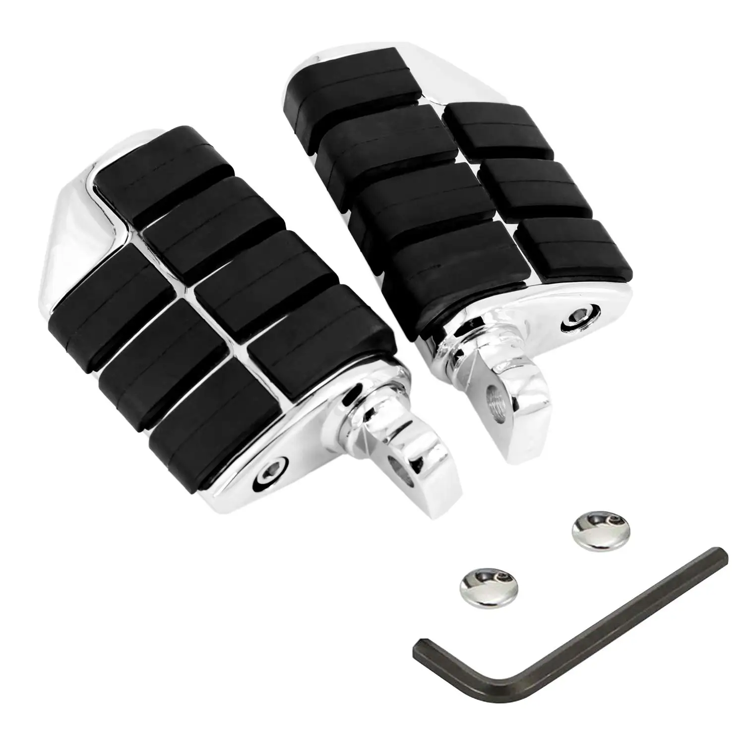 Mount Footpegs Footrests for Softail Sportster Dyna Glide for Honda GOLDWING GL1500 1200 1800 for Yamaha Drag Star 1100 1