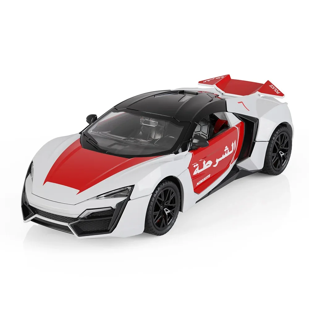 1:32 Dubai alloy sports car model car metal Chenghai toy wholesale cross-border hot sale