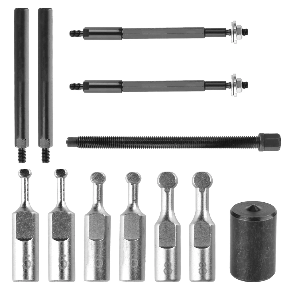 أدوات إصلاح السيارات ل 6004-6010 6201-6206 6300-6302 محامل 13 قطعة/المجموعة جزءا لا يتجزأ من تحمل مزيل أدوات إزالة تحمل الصغيرة #4