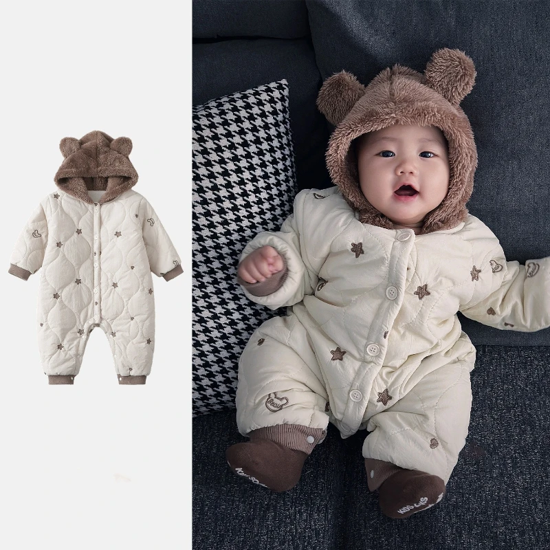 unisex-baby's-fall-winter-bear-hooded-romper-cute-star-print-thickened-onesie-windproof-warm-long-sleeve-outdoor-bodysuit