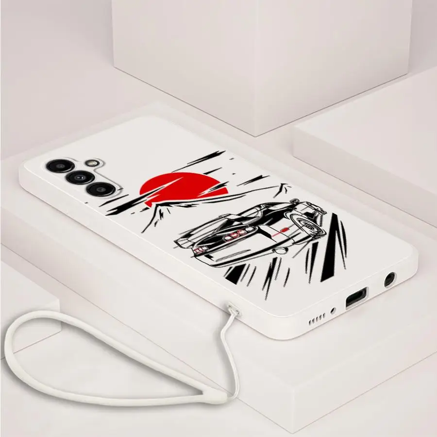 Case for Samsung Galaxy A51 A34 A16 A35 A36 A26 A11 A12 A24 A15 A13 A14 A22 A52 Phone Cover JDM Sports Cars Comic