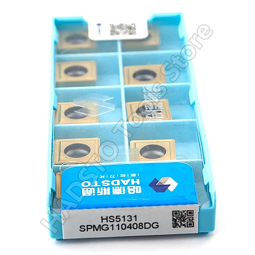 Imagem -05 - Inserções do Carboneto do Cnc de Hadsto Hs5131 Spmg050204dg Hs5131 Spmg060204dg Hs5131 Spmg07t308dg Hs5131 Spmg090408dg Hs5131 Spmg110408dg Hs5131