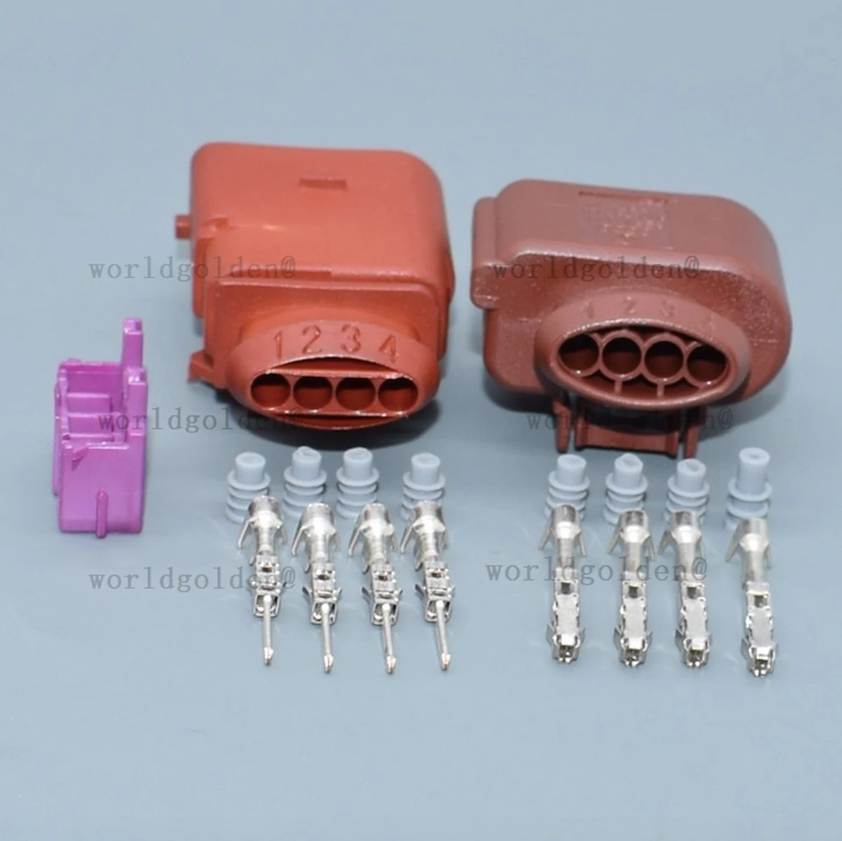 8K0973724 8K0973704A Auto Connector for fuel injector speed sensor wire docking and signal circuit fault maintenance
