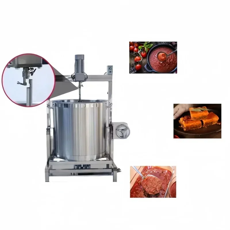 

Electric 40-80L Soup Porridge Boiler Making Machine /cooking Pot with Mixer/food Cooking Mixer Machines with Agitator