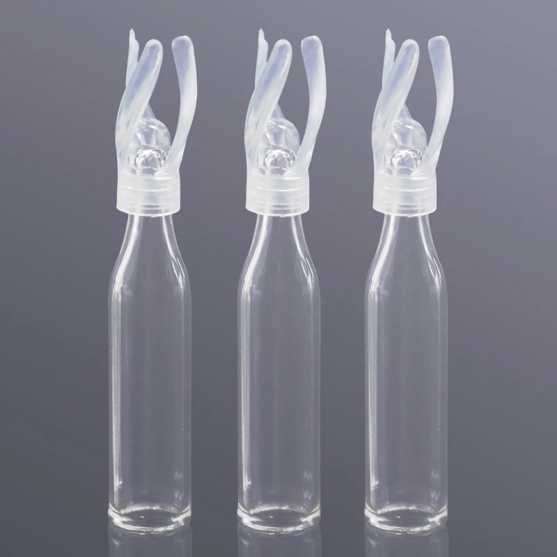 6×29mm Injection Bottle With Micro Inner Tube Tip and Foot Support