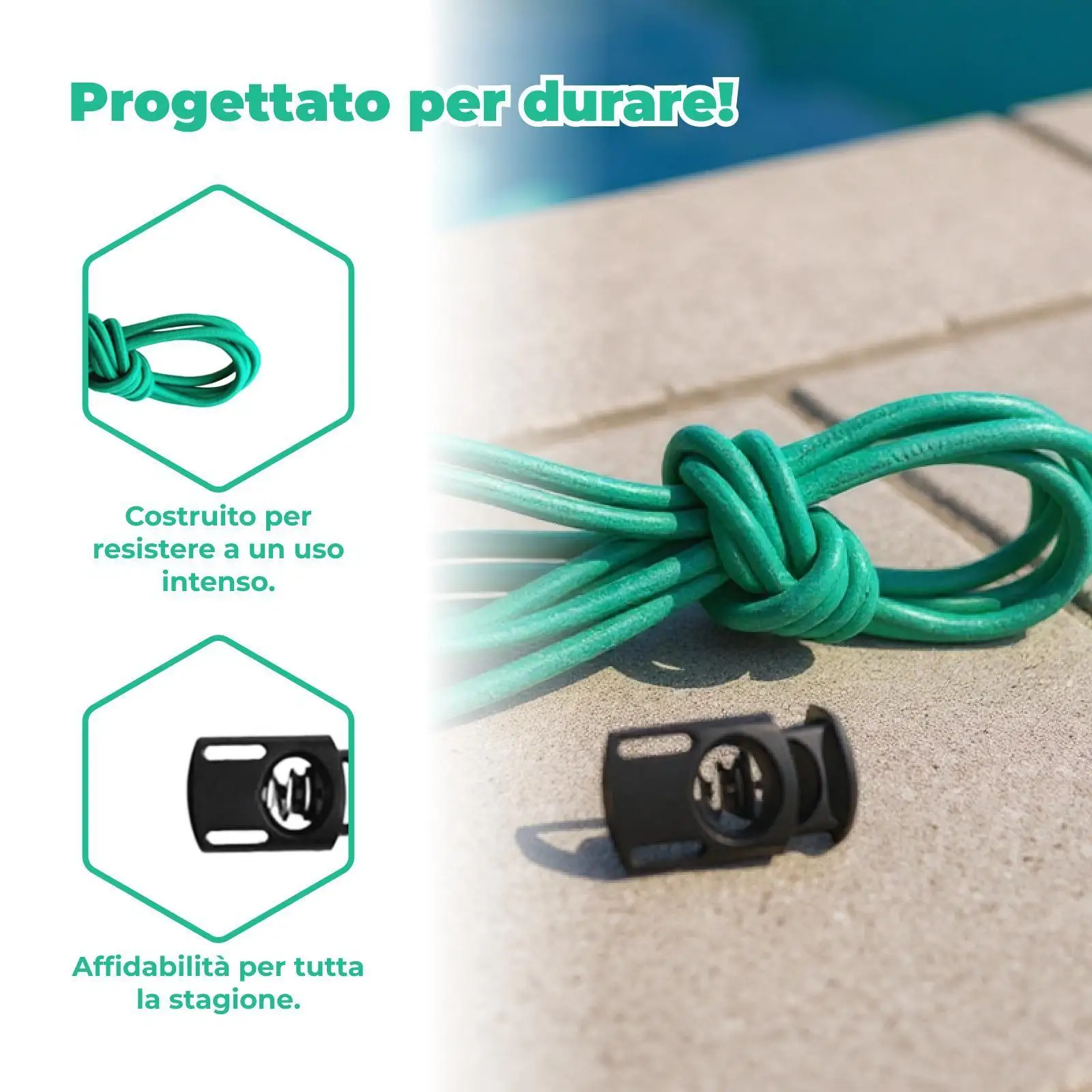 Soft Rubber Swim Goggles Strap Flexible Dive Mask Bungee Rope for Scuba Diving Accessories