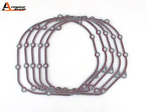 Прокладка крышки коробки передач сцепления Areyourshop, 5 шт., для Kawasaki Ninja ZX-14/14R/завершения 14 ZX14R 2006-2016 ZG1400 2008 2009 2016