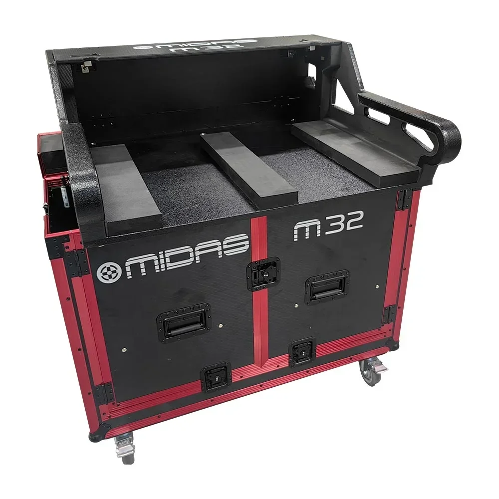 Hot Selling Customized Midas M32 Flight Case Hydraulic Version Pa System Sound Equipment Studio Digital Mixer Flight Case factor