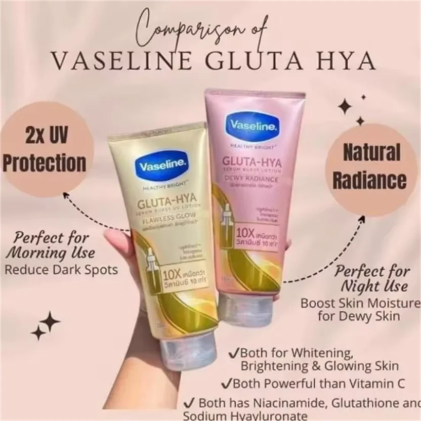 Vaseline Body Lotion At Night Niacinamide Long-lasting Fragrance Body Brightening Moisturizing Summer Refreshing