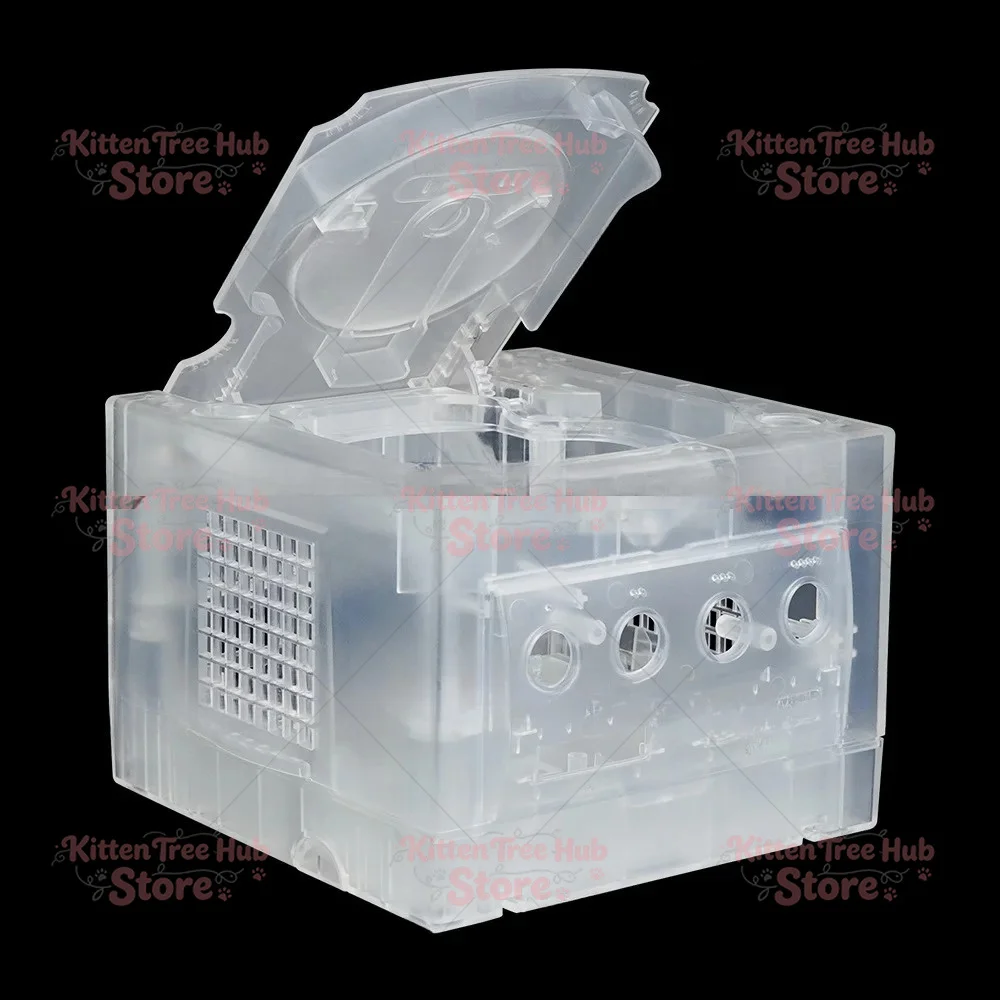 Translucent Replacement Shell for NGC Console, Protective Game Console Housing