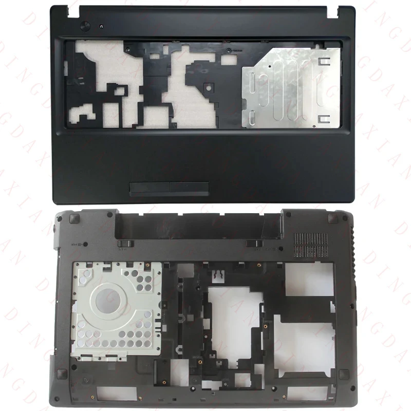 F+ NEW Laptop Palmrest Upper & Bottom Case Cover With HDMI For Lenovo G580 G585 AP0N2000100