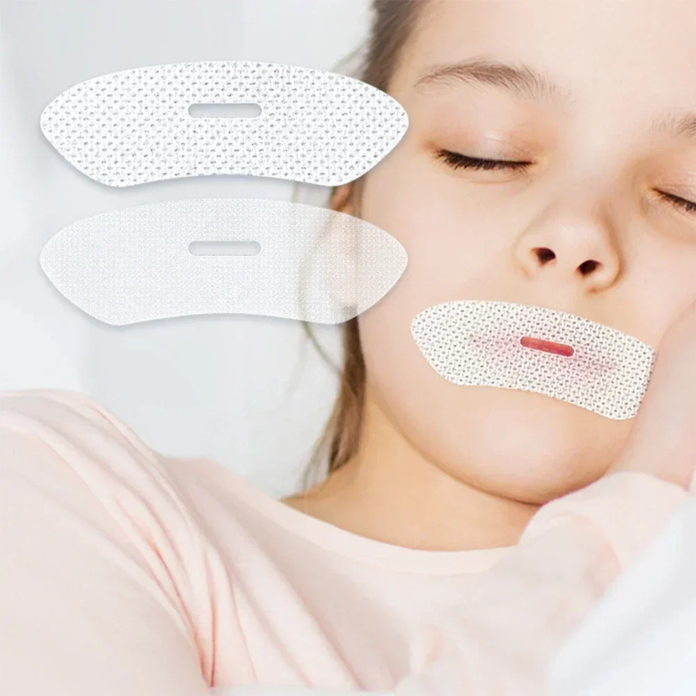 30 ชิ้น/เซ็ตใหม่ Anti Snoring Sleep แถบสติกเกอร์ Gentle Less Mouth Seal เทปหยุด Snore ปากสติกเกอร์แก้ไขเทป