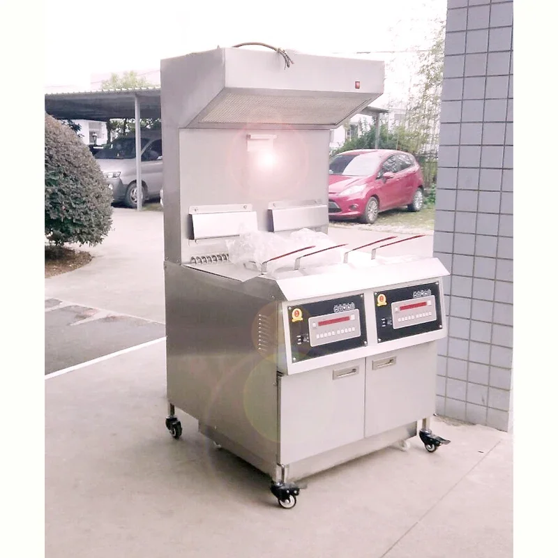 Fish and chips fryer ventless range hood fryer deep fryer for sale