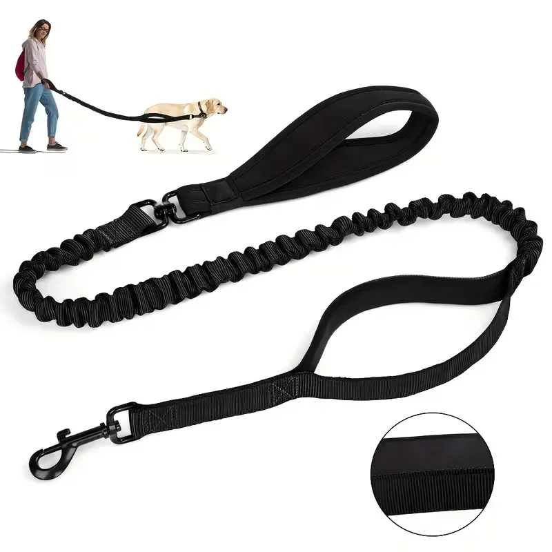 

1pc Sturdy Dog Leash 1.2-1.6m, reinforced and durable. Soft grip handle, ideal for medium and large dogs.