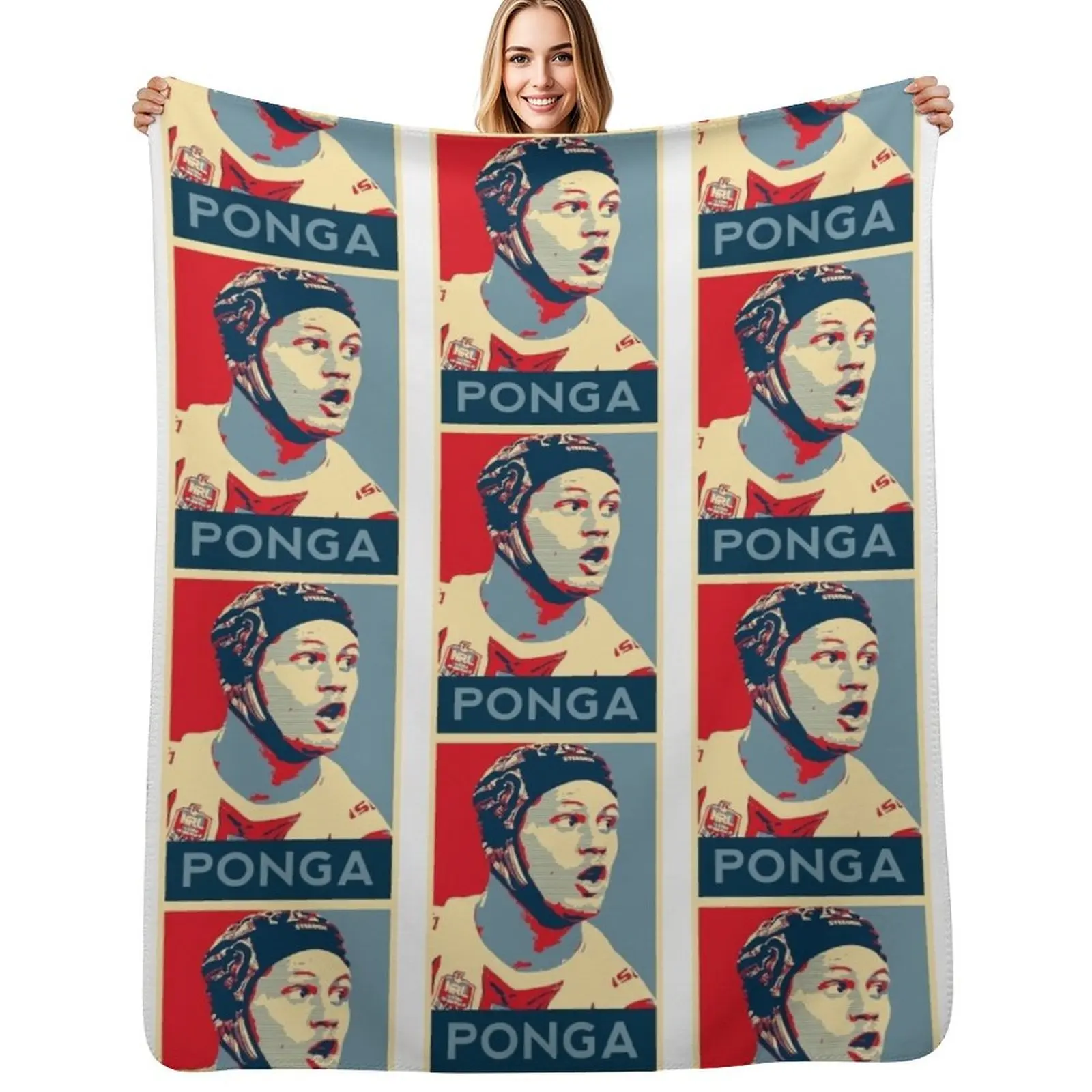Kalyn Ponga Throw Blanket Soft Breathable Blanket for Night Sleeping