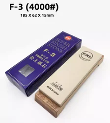 Japanese KING 4000 Grit (F-3) Deluxe Water Stone - Waterstone for Sharpening, Made in Japan