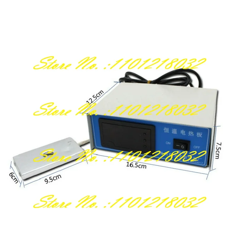 Thermostatic electric heating plate digital display constant temperature microscope carrier for artificial insemination of pigs