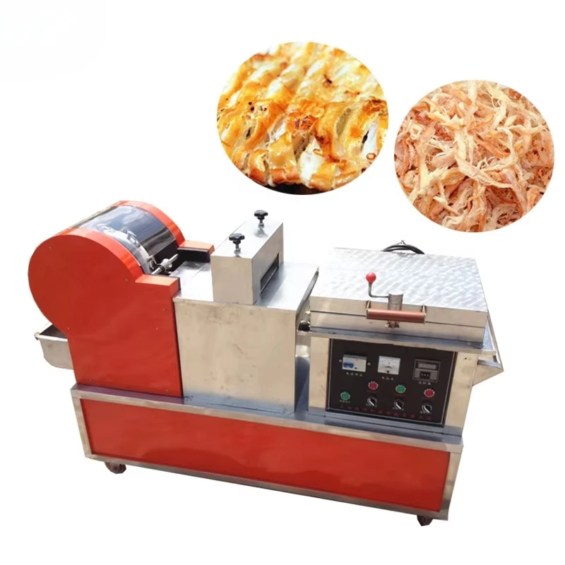 Calamaro Inktvis Zijde Verwerking Versnippermachine Inktvis Shredder