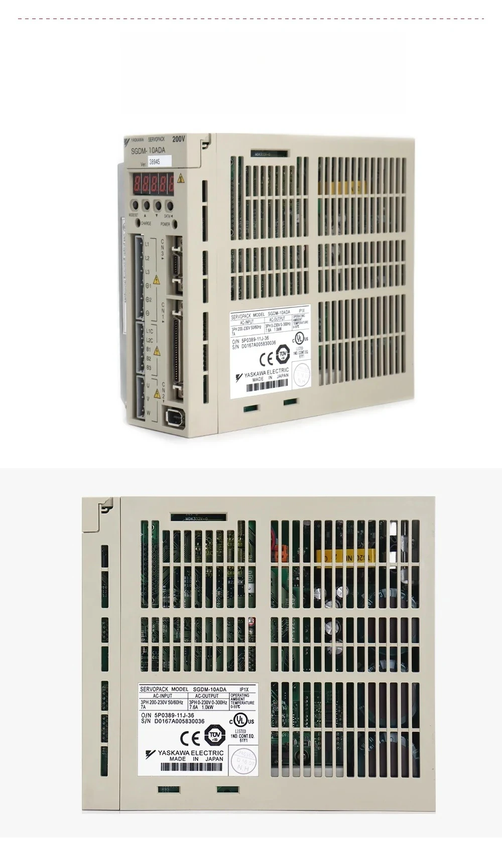 Servo Driver SGDM-05ADA/08ADA/10ADA/15ADA/20ADA/30ADA/40ADA/50ADA/75ADA