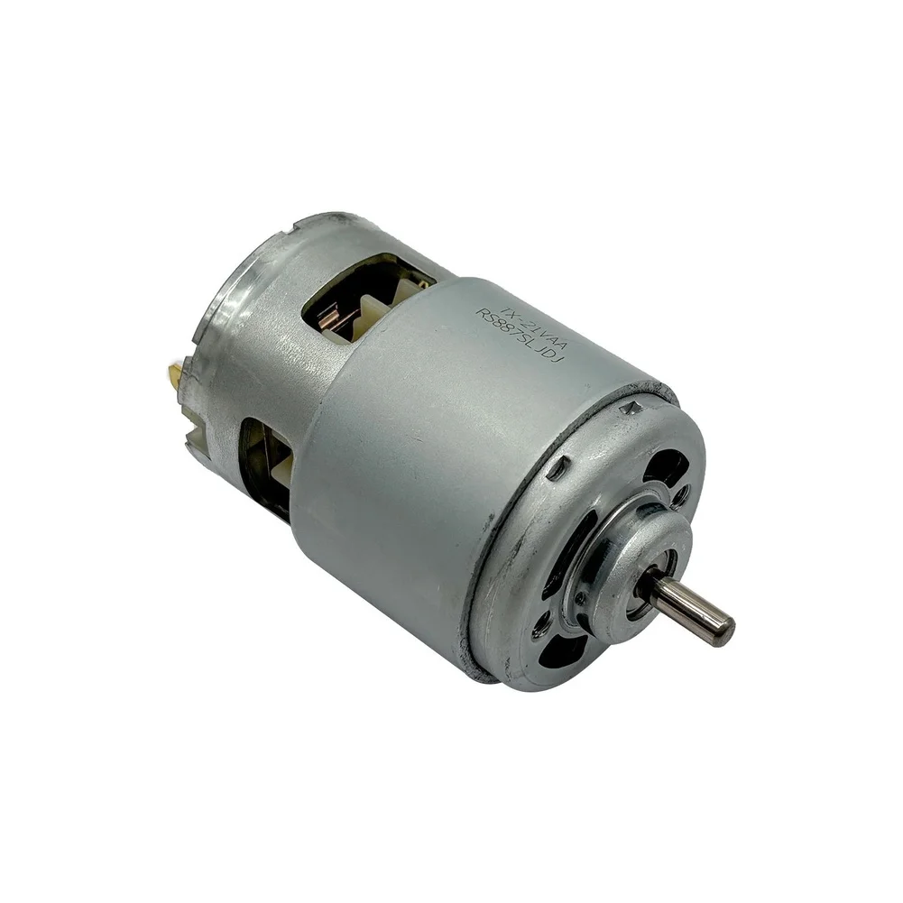 887 Motor for Garden Hedge Accepting 21V or 24V DC Supply with Dual Bearing Configuration and Smooth Shaft Rotation