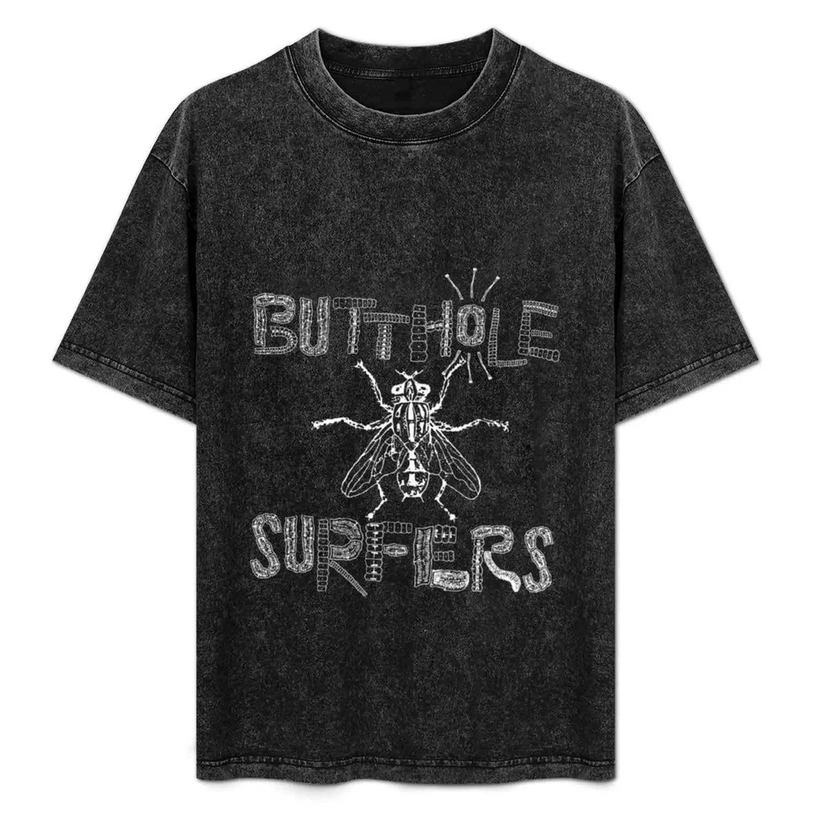 

Butthole Surfers Fly white T-Shirt t shirts cotton 100% anime tshirt t shirt custom print man t shirts for men T-Shirt