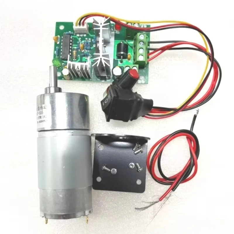GM37-555 DC Micro Gear Motor 12V/24V High Torque Low Speed Reducer 7-960rpm for DIY Robot Coffee Grinder Machine Smart Devices