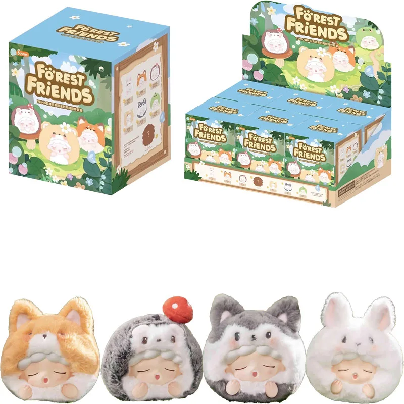 

Оригинальная слепая коробка JOTOYS YUMO Cloud Dream Forest Music Club, аниме, слепая коробка, коллекционные детские игрушки, сумка для догадок, загадочная коробка, подарки