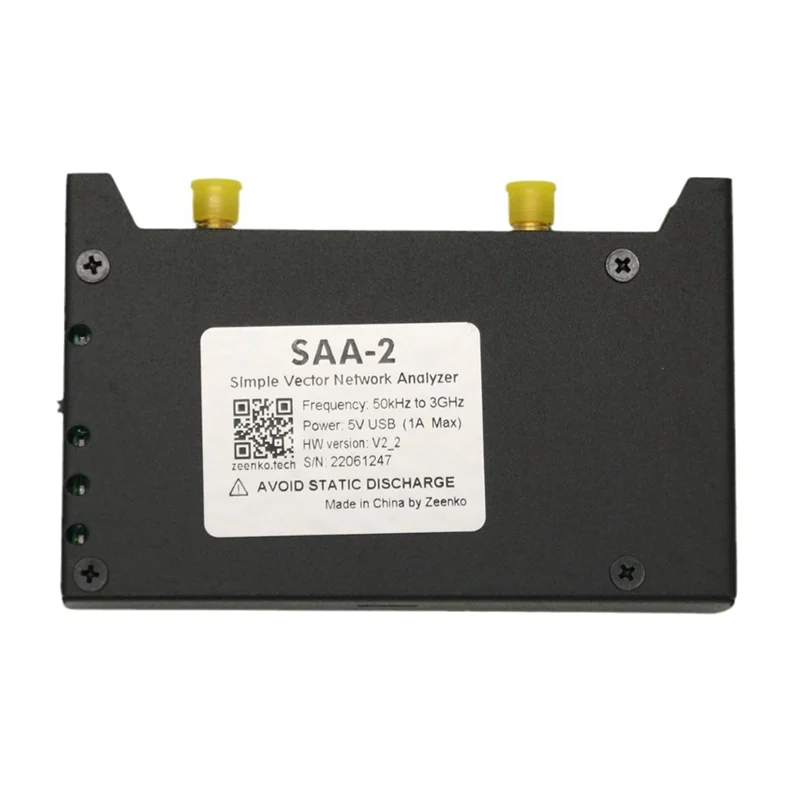 

Стильный векторный анализатор сети SAA-2 3G Nanovna V2 VHF UHF VNA Антенный анализатор с экраном 2,8 дюйма Ручной анализатор спектра