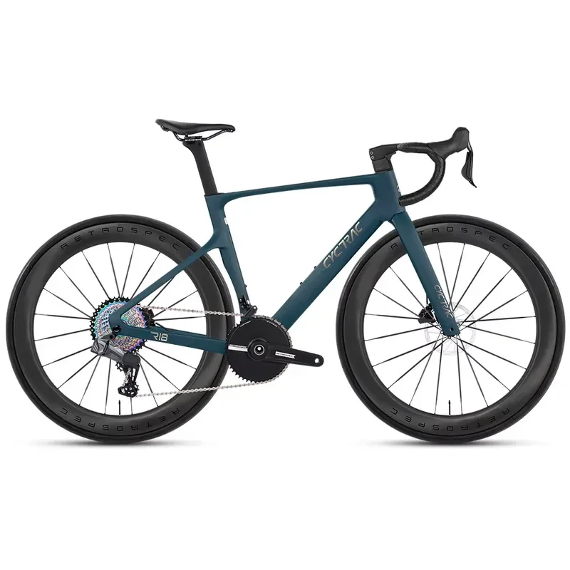 Professional Carbon Fiber Road Bike with WheelTop Wireless Electronic Shifting and Disc Brakes Ideal for Competitive Cycling